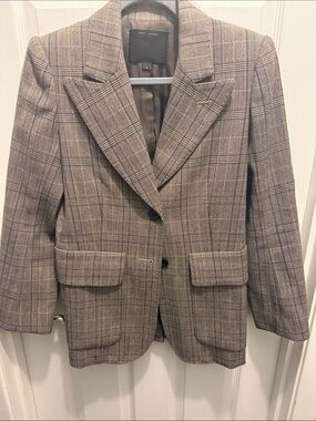 Marc Jacobs Women's Dark Academia Blazer with Button Details 100% wool